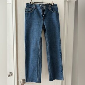 Levi's 555 Dark Blue Denim Jeans